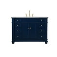 thumbnail image 3 of 48 inch Single Bathroom Vanity set in Blue, 3 of 8