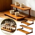 thumbnail image 3 of Compact Desktop Cup Holder Organizer For Mugs Glasses And Coffee Cups Sturdy Countertop Storage Rack, 3 of 7