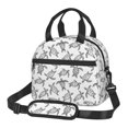 thumbnail image 1 of Disketp Hand Drawn Turtle Lonchera Térmica para Mujer y Hombre, Bolsa de Almuerzo Reutilizable e Impermeable para Trabajo, Viajes y Picnic, 1 of 7
