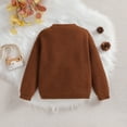 thumbnail image 5 of Toddler Boy Jacket Suit 24M Kids Toddler Baby Boys Autumn Winter Shirt Knitted Sweater Jacket Long Sleeve Button Down Boys Coat Clothes Fall Outwear, 5 of 6