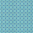 thumbnail image 1 of Ahgly Company Machine Washable Indoor Square Transitional Blue Ivy Blue Area Rugs, 7' Square, 1 of 7