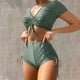 thumbnail image 2 of MKLEKYY Trajes De Baño Mujer Dos Piezas Women'S Bikini Set High Waisted Two Piece Swimsuit Swimsuit, 2 of 5