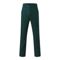 thumbnail image 2 of Vedolay Pants Mens Linen Pants Casual Lightweight Cotton Loose Yoga Trousers Summer Beach Pants with Pockets,Green S, 2 of 5