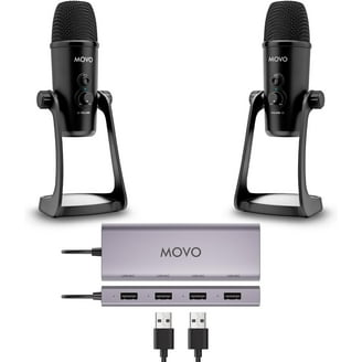 HyperX, DuoCast, RGB USB Condenser Microphone for PC, PS5, Mac