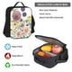 thumbnail image 5 of Easygdp Autumn Garden Mochila para Niños y Niñas con Set de Caja de Almuerzo y Estuche para Lápices 3 en 1, Mochila Escolar Estampada para Adolescentes, 5 of 7
