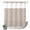 Brown, variant on No Hook Shower Curtain, Black White Shower Curtains for Bathroom with See Through Top Window, Modern Abstract Art Farmhouse Waterproof & Washable Bath Curtain Extra Long 72"x96"