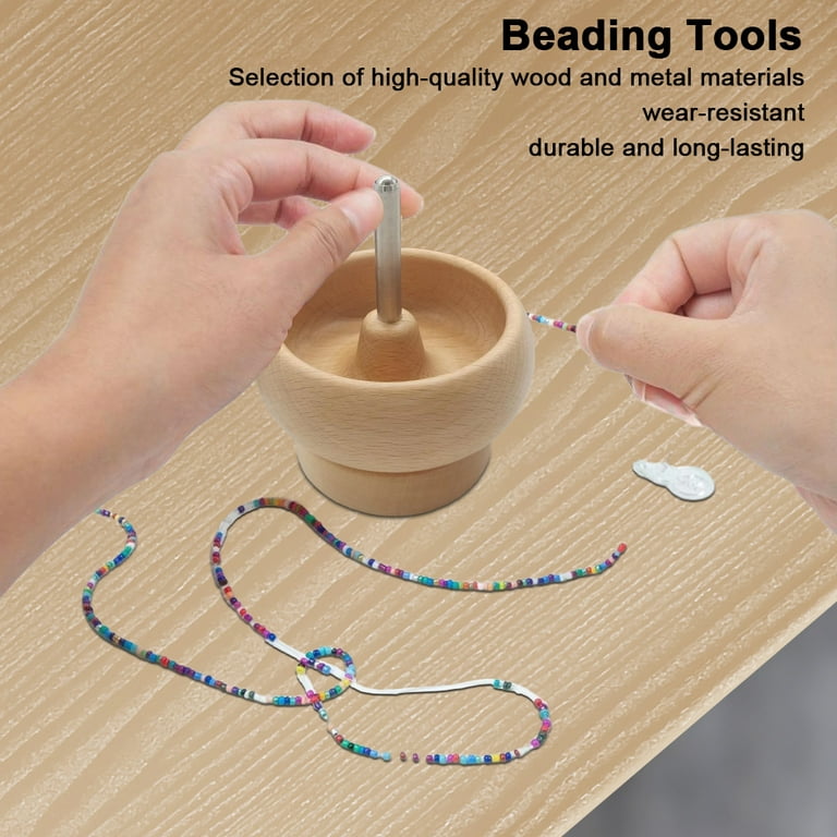 Clay Beads Spinner Wooden Bead Spinner Waist Beads Kit For Jewelry