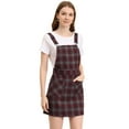 thumbnail image 1 of Disfraz De Dde San Patricio PaMujer, CorrAjustable Por EnciDe Rodilla, Vestido General, FalCon Tirantes Vino rojo L, 1 of 6