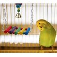 thumbnail image 4 of Juego de juguetes para loros y pájaros, campana oscilante, juguete para loros, 5 uds.   ER, 4 of 4