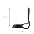 thumbnail image 5 of Monyance bike storage hooks 1pc Bike Hook Heavy Duty Bike Storage Hook Wall-Mount Bike Hanger Bike Holder(6.3X5.12X3.94Inches), 5 of 10