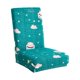 thumbnail image 1 of Funda para silla de comedor lavable extraíble, funda protectora para sofá, funda para silla con patrón impreso de tela de spandex, 1 of 5