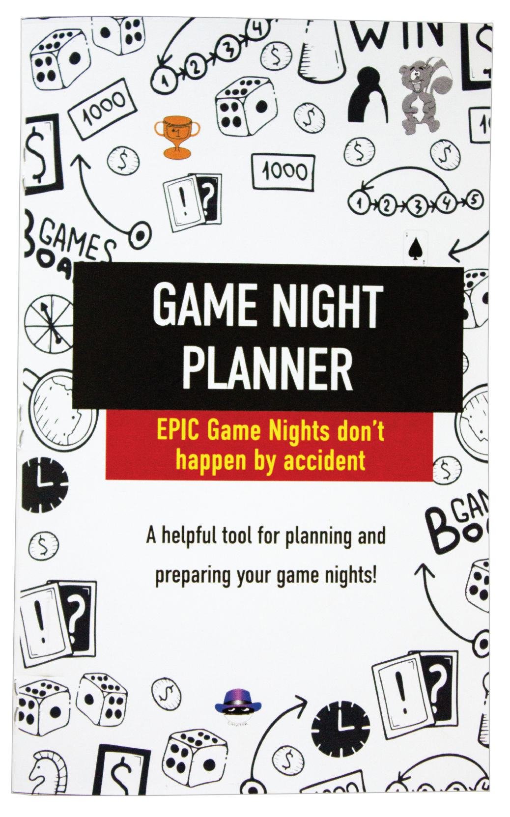 Game Night Planner: Your guide to create epic game nights - Includes