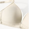 thumbnail image 7 of HAPIMO Women's Everyday Bra Lifting Bra Comfy Underwear Push Up Wireless Brassiere Solid Color Trendy Lady Lingerie Beige L, 7 of 7