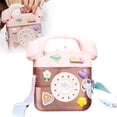 thumbnail image 2 of Deals!400ML Creative Retro Telephone Shape Water Bottle With Adjustable Shoulder Strap Kawaii Leak Proof Drinking Bottles With 3D Sticker Suitable For Outdoor Like Travel Sports Durable & Easy Clean, 2 of 9