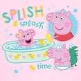 thumbnail image 3 of CafePress - Peppa Pig: Splish Splash Kids T Shirt - Light Classic Kids Graphic, Short Sleeve T-Shirt, Sizes XS-XL, 3 of 4