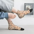 thumbnail image 2 of Naloa Roosters In Floral Ankle Socks for Women Non Slip Socks No Show Socks Classic Low Cut Casual Socks Casual Socks, 2 of 7