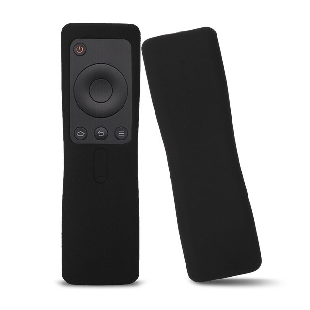 WALFRONT Anti-drop Shockproof Protective Silicone Cover Case For Xiaomi Box Remote Controller Black , Remote Controller Cover For TV, Remote Controller Cover For Xiaomi Box