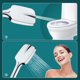thumbnail image 4 of Naiovety Cabezal de ducha cuadrado ajustable de 4 modos, boquilla de rociador de cascada, rociador antideslizante, rociador de baño, Juegos de accesorios de baño, 4 of 6
