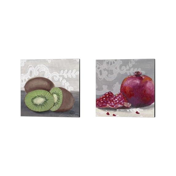 Great Art Now Laura's Harvest B by Alicia Ludwig 2 Piece Canvas Art Set Each 14W x 14H