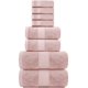 thumbnail image 2 of Juego de toallas White Classic Luxury 100% algodón turco, 8 piezas, 2 of 8