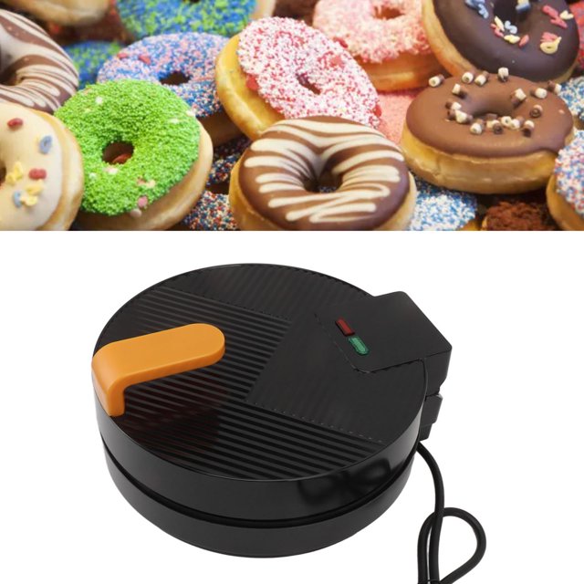 Mini Máquina Para Hacer Rosquillas, Máquina Eléctrica Para Prensar Rosquillas De 8 Orificios, Tamaño Familiar Con Revestimiento Antiadherente Para Postres De Desayuno