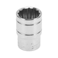 thumbnail image 1 of Herramienta de socket de impacto universal Unique Bargains 38mm de acero de cromo vanadio duradero tono plateado 1 pieza 12 puntos 19mm para automóvil, motocicleta, dirtbike 1/2 pulgada de transmisión, 1 of 7