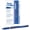 Blue, variant on Pentel EnerGel NV Liquid Gel Pen, 0.5mm, Fine Line Capped, Needle Tip, Black Ink, Box of 12 (BLN25-A)