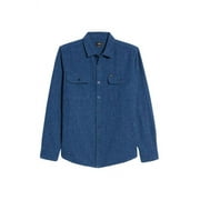 قميص منسوج رفيع الأكمام من Obey NAVY Jasper ، الولايات المتحدة X-Large