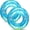 Blue Style, variant on Large Swim Ring with Handles for Adults,47 Inch Classic Pool Swimming Rings Pool Inner Tubes,Inflatable Pool Floats,Pool Floaties Adult Size for Summer Pool Party Beach
