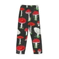 thumbnail image 5 of Haiem Red Mushrooms Men's Pajama Pants Ultra Lightweight Pjs Bottoms Sleepwear Bottom Pants with Pocket Drawstring-Large, 5 of 9