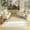 Ivory Beige, variant on Nourison Pacific Shag 5'3" x 7'3" Ivory Grey Shag Indoor Rug