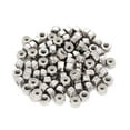 thumbnail image 1 of binifiMux 100pcs 10-24 Nylock Self Lock Nuts Nylon Inserted 304 Stainless Steel, 1 of 4