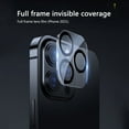thumbnail image 4 of Camera Lens Protector for iPhone 13 ＆ 13 Mini, Tempered Glass, 9H Hardness, Ultra HD, Anti-Scratch, Easy to Install, Case Friendly, 1 Pack, 4 of 10