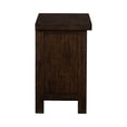 thumbnail image 4 of Brown Bedroom Nightstand with 3 Drawers | Subtle Grain Highlight | Mango Veneer Material | Dovetail Drawer Joints, 4 of 4