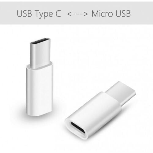 Adaptateur Convertisseur Micro USB vers Type C pour Samsung S8 S9 Plus / Note 8 9 / Android / Macbook