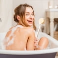 thumbnail image 4 of OAVQHLG3B Bath Brush, Loofah Brush for Bath & Shower, Made with Long Handle & Recycled, Soft Netting for Gentle Exfoliation, Back Brush for Men & Women, 4 of 4