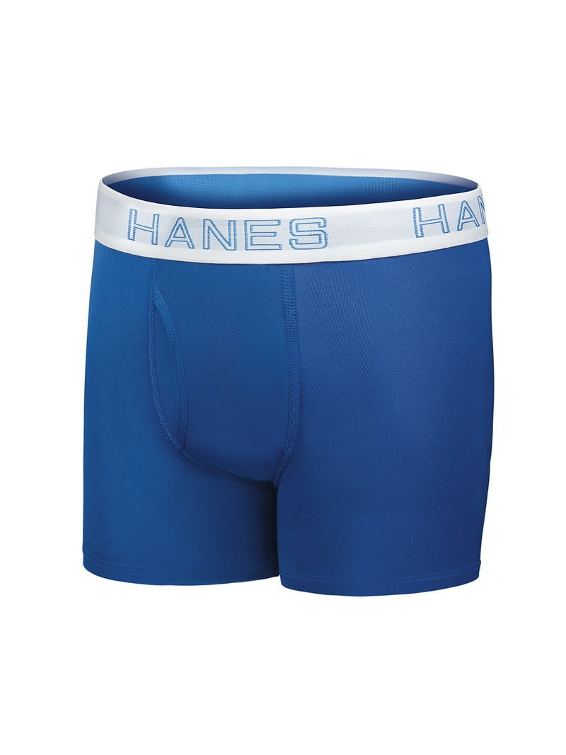 Hanes Boys' X-Temp Stretch Boxer Brief 5 Pack, Sizes S-XL