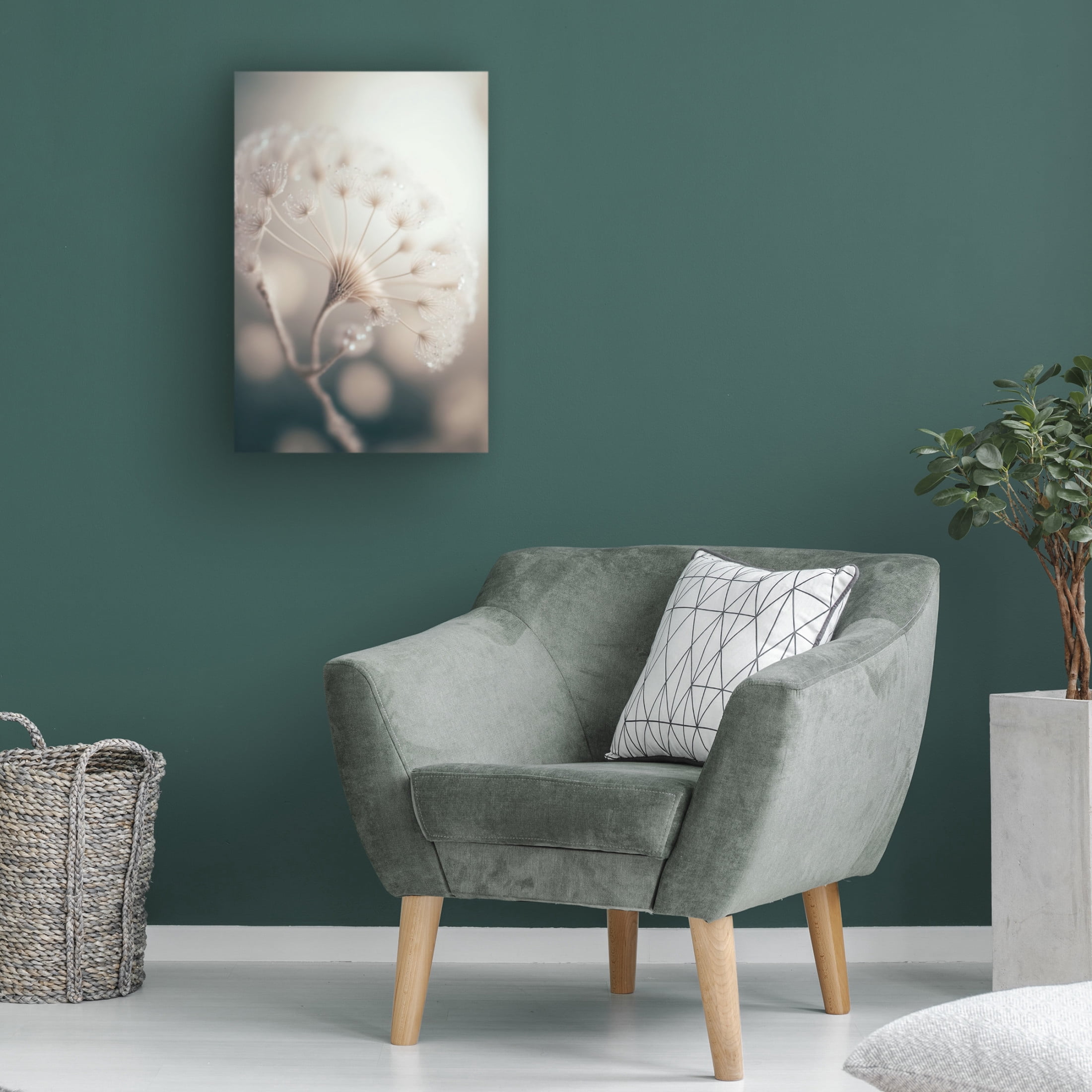 Canvas Wall Art - Treechild 'Tiny Macro World' Wall Art for Living Room, Bedroom, or Office D?cor by Trademark Fine Art - 22 x 32 Inches