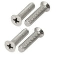 thumbnail image 3 of Unique Bargains Stainless Steel Casement Window Locking Handle Grip Right Hand 2pcs, 3 of 5