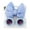 Blue, variant on Baby Girls Bow Headband & Flower Sunglasses Set Elastic Baby Hairband Cute Round Daisy Glasses Bow Hair Accessories