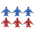 thumbnail image 1 of CIMAXIC 6 Pcs Simulation Mini Airplane Model Toy Educational Cognition Toy for Kids Children (Random Style and Color),3.54"X3.54"X1.5", 1 of 4