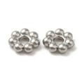 thumbnail image 3 of 304 Stainless Steel Spacer Beads Flower Stainless Steel Color, 3 of 3