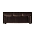 thumbnail image 6 of Maklaine Modern / Contemporary 84" Farmhouse Sofa Deep Brown, 6 of 17