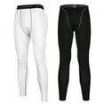 thumbnail image 3 of KIWI RATA Men's Compression Pant Athletic Tight Quick Drying Leggings Seamless Base Layer Bottom Sports Pant, 3 of 7