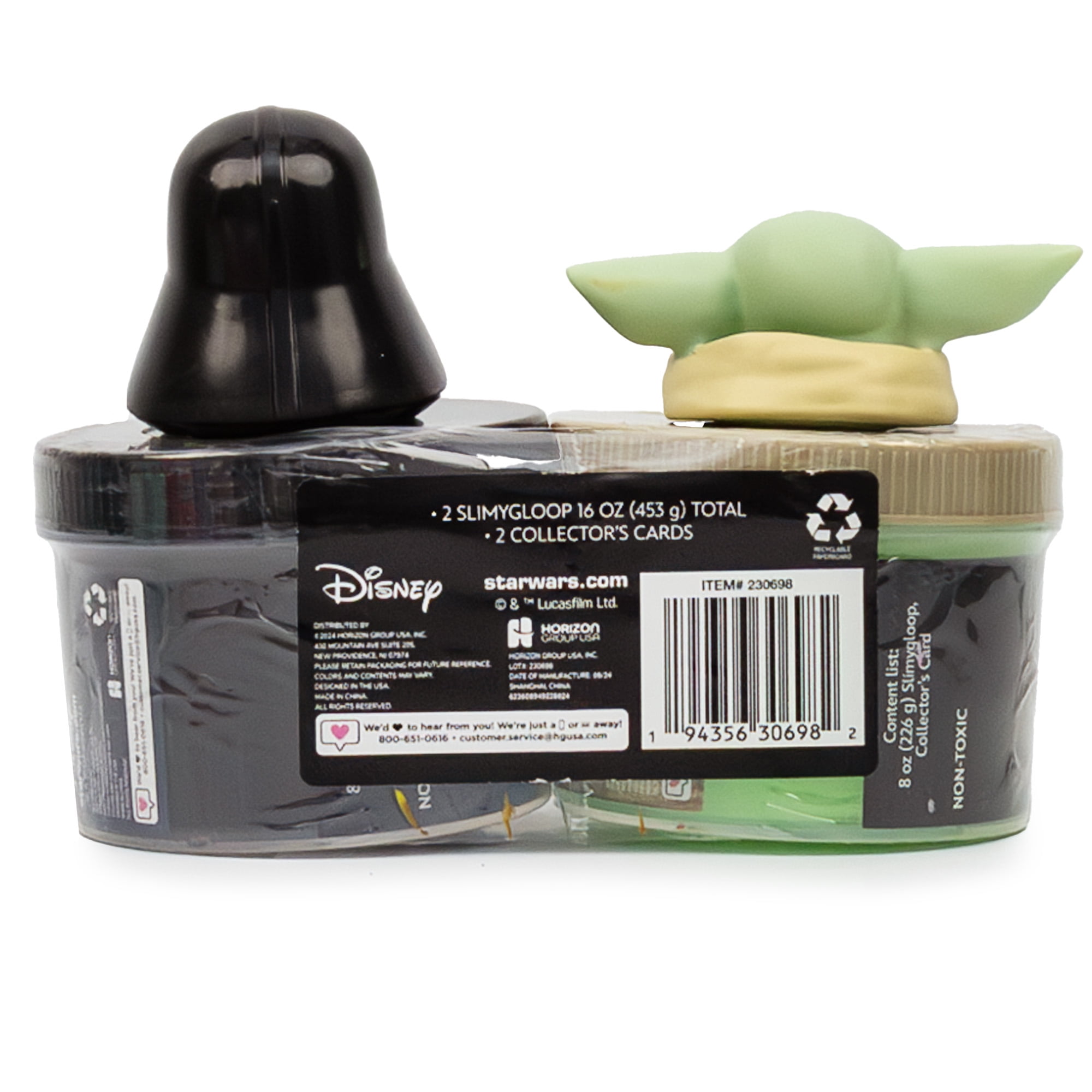 STAR WARS™ 2-Pack Sensory Slime, Grogu & Darth Vader
