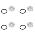 thumbnail image 3 of Set 4 Pcs Brake Master Cylinder Reservoir Sight Gasket Set Motorcycle Accessory for Scooter ATV Dirt Bike, 3 of 7
