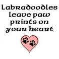 thumbnail image 3 of CafePress - Labradoodles Leave Paw Prints On Your Heart Pajama - Women's Light Pajamas, 3 of 4