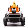thumbnail image 4 of Arnahaishe 24V 4-in-1 Ride On Tractor Toys with Parents Control, 3-Speed Adjustable, LED, Music, Battery Powered Electric Excavator Gift for Kids, Orange, 4 of 11