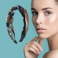 thumbnail image 2 of Unique Bargains 1 Pc Fashion Headbands for Women Navy Blue, 2 of 6