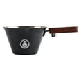thumbnail image 1 of Glass Measuring Cup Italian Measuring Cup, Wooden Handle Coffee Cup, Ounce Mark Extraction Cup, Stainless Steel Graduated Cup, 1 of 9